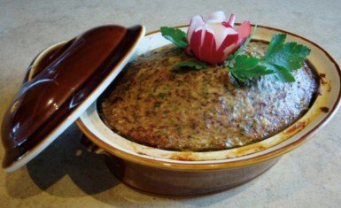 Terrine aux foies de volaille
