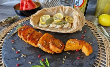 Cabillaud en papillote