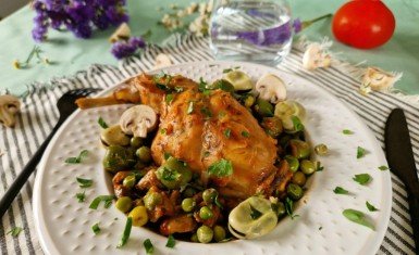 lapin à la provencale