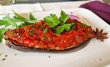 Aubergines en papillote