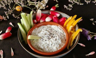 Bâtonnets de Concombre au Tzatziki