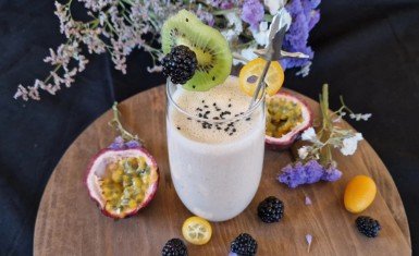 Smoothie Protéiné à la Banane et au Beurre de Cacahuète