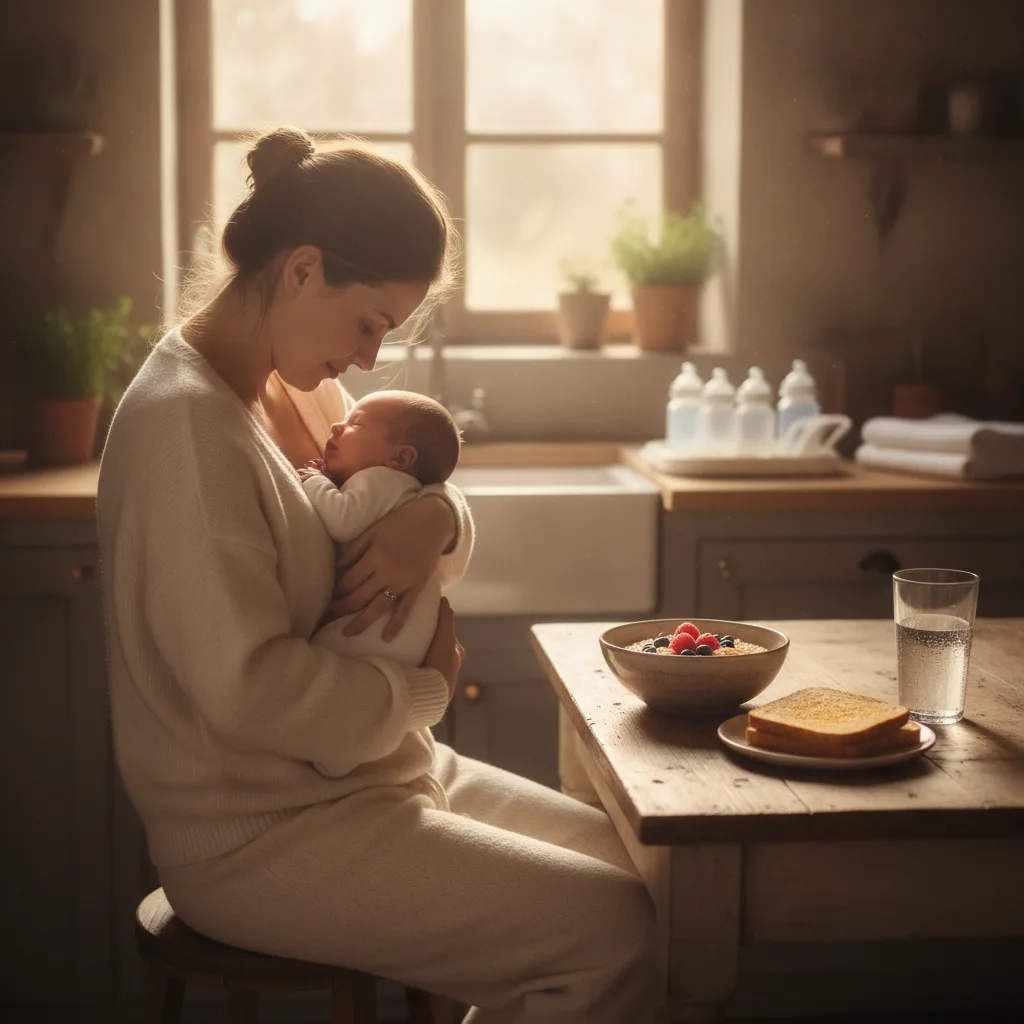 Baby blues et alimentation, que manger après l'accouchement - baby blues alimentation